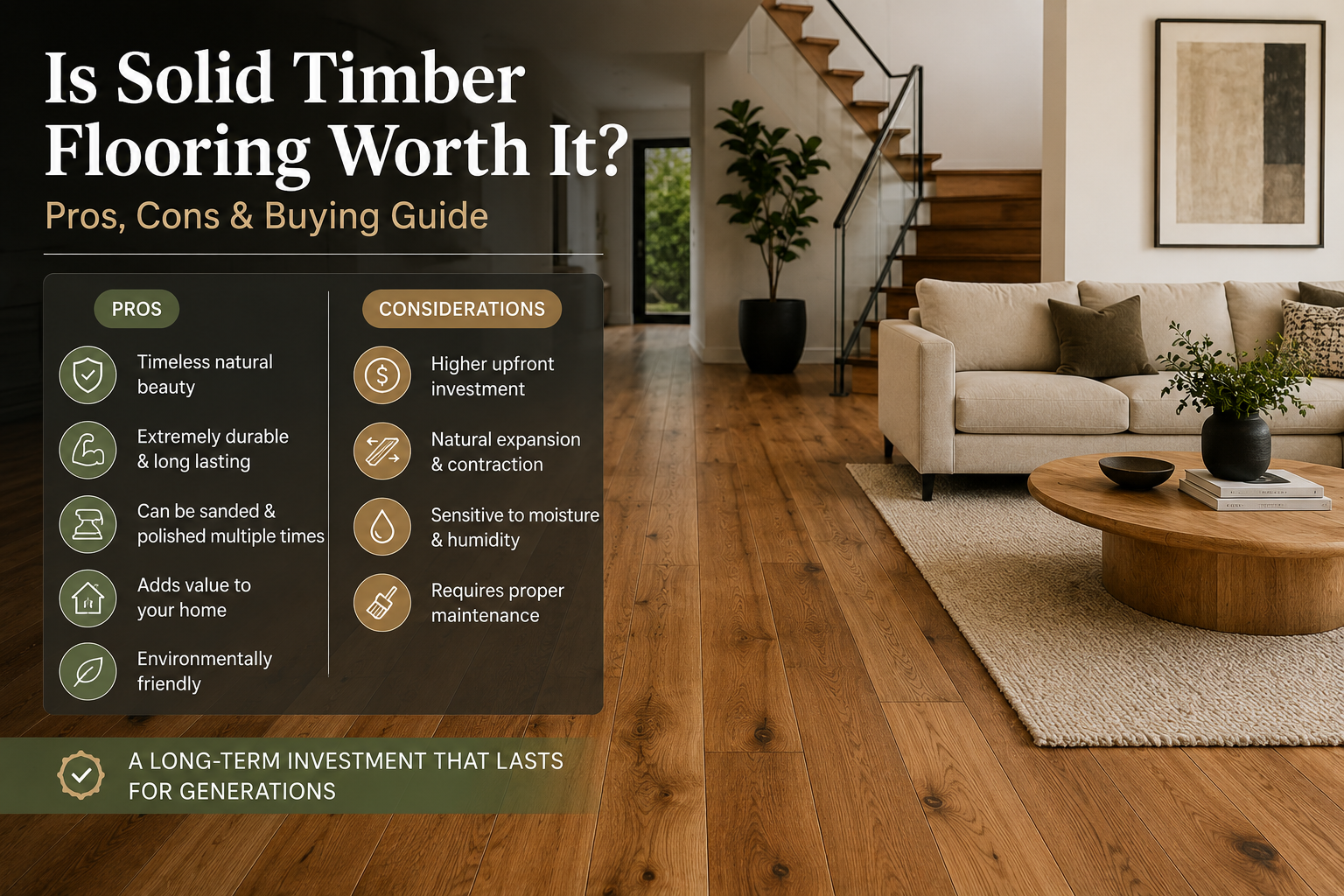 Is Solid Timber Flooring Worth It? Pros, Cons &amp; Buying Guide