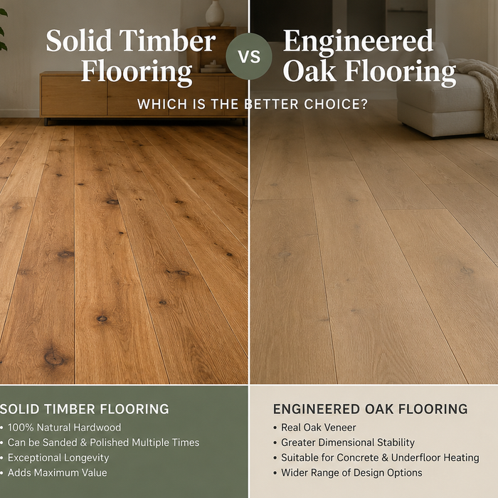 Solid Timber Flooring vs Engineered Timber Flooring – Which Is the Better Choice?