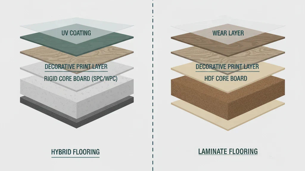 Hybrid Flooring vs Laminate: Which Flooring Option Is Better for Your Home?