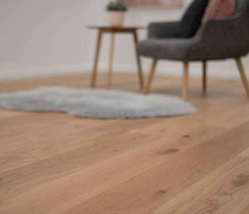 Straight Board Engineered Oak with 4mm Timber Veneer