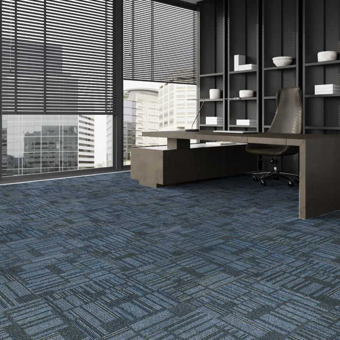 CT1201 - Carpet Tile Metropolis Collection - Ocean Colour