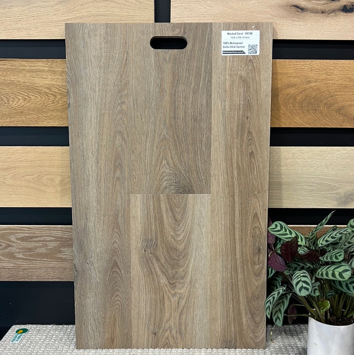 H4198, Hybrid Flooring 7.5mm, Washed Coral