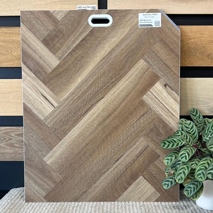 9mm Hybrid Herringbone - Spotted Gum (H4240)