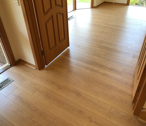 Completed Flooring Project