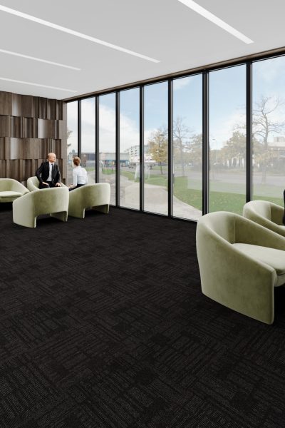 Elite Obsidian Black, Carpet tile, CT1202