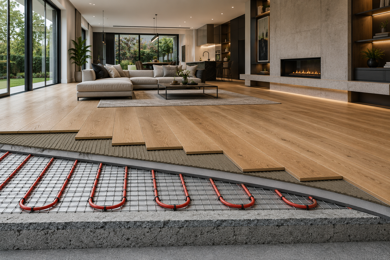 Underfloor Heating Suitable Flooring
