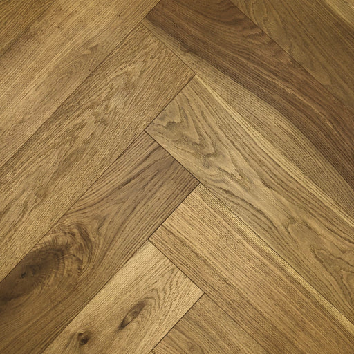 P1025 Engineered Oak Herringbone Timber Flooring 14/3mm