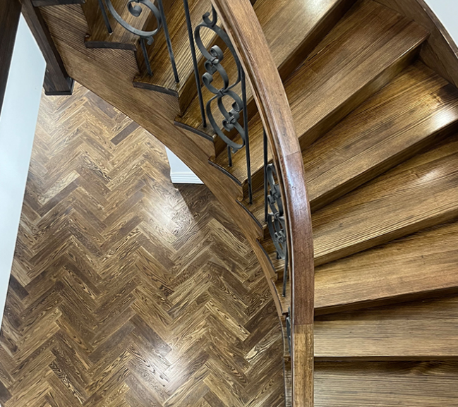Herringbone Engineered Flooring – European Oak AB Grade | Unfinished T&G