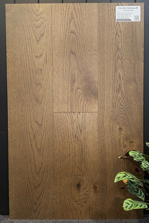 Engineered Oak Elite Collection #6 - Deep Brown Oak