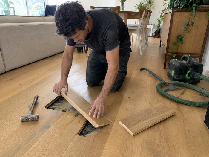Completed Flooring Project