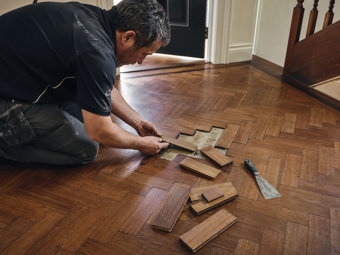 Completed Flooring Project