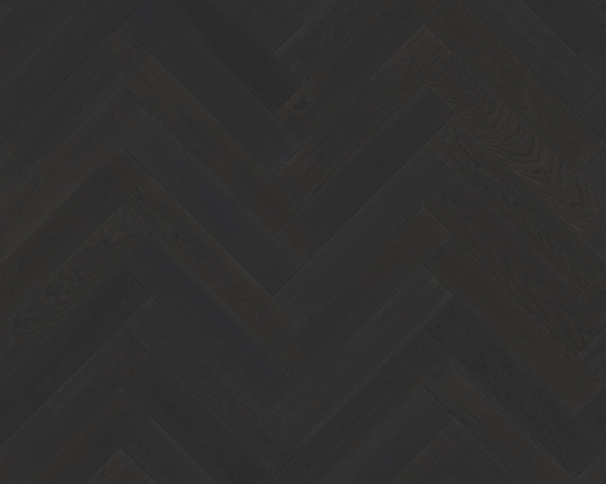 Prime Herringbone Engineered, Midnight Grey, P4107