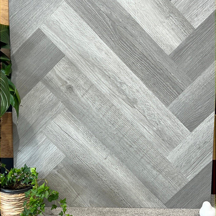 H4131 Luxury HerringBone Hybrid Flooring 7mm - Box