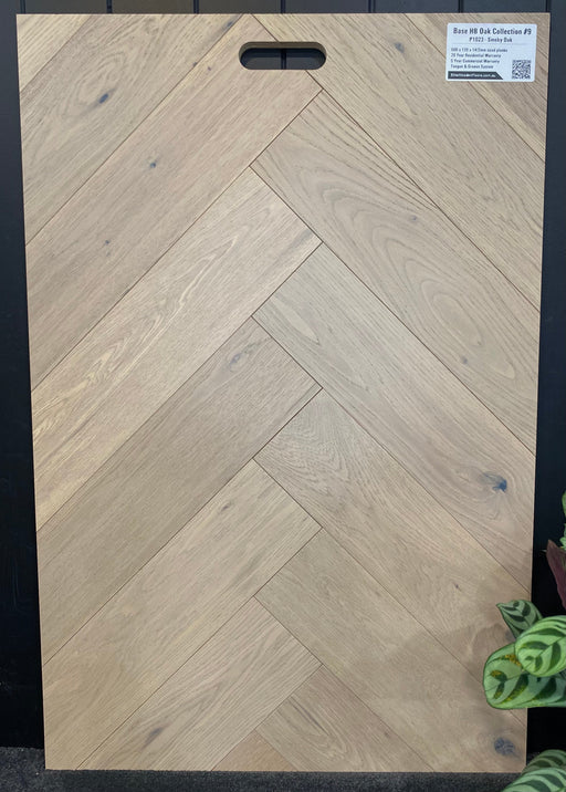 Herringbone Parquetry - Smoky Oak - 14/2mm