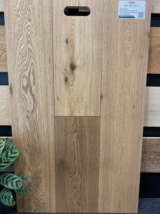 PE001 AB Select Premium Engineered Oak Timber Flooring 15/4mm