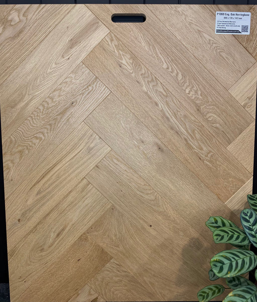 P1069 Engineered Oak Herringbone Timber Flooring 14/3mm