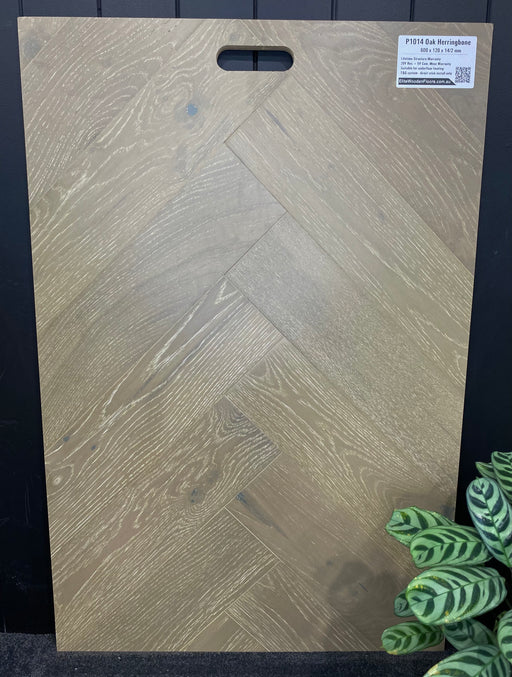 P1014 Engineered Oak Herringbone Timber Flooring 14/2mm