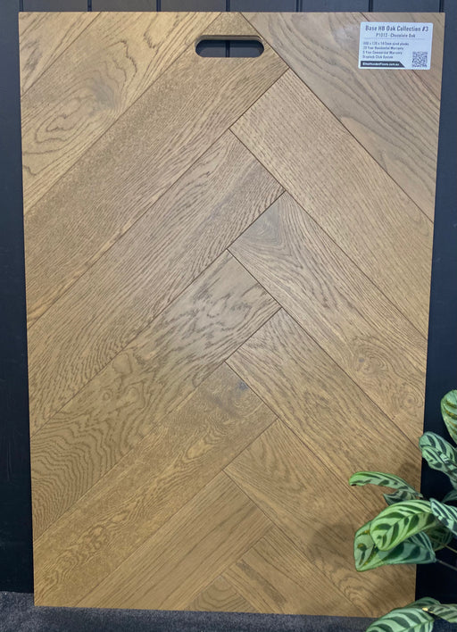 Herringbone Oak Base Collection #3: P1012 - Chocolate Oak