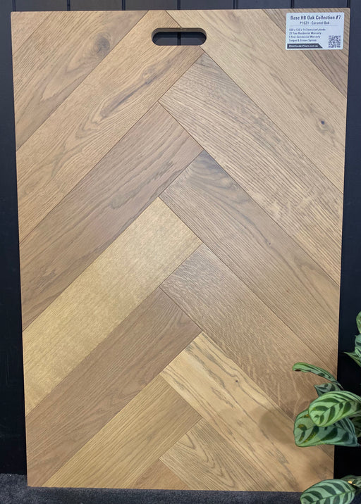 Herringbone Oak Base Collection #7: P1021 - Caramel Oak