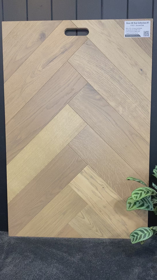 Herringbone Oak Base Collection #7: P1021 - Caramel Oak