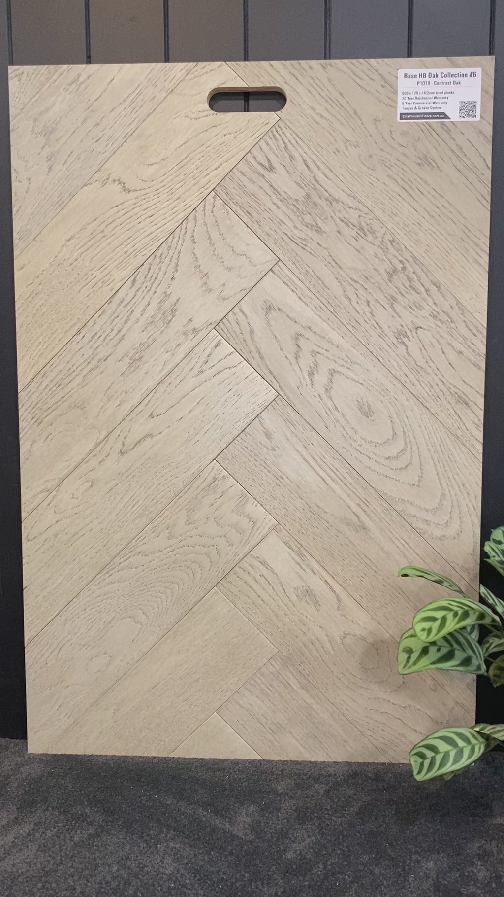 Herringbone Oak Base Collection #6: P1019 - Contrast Oak