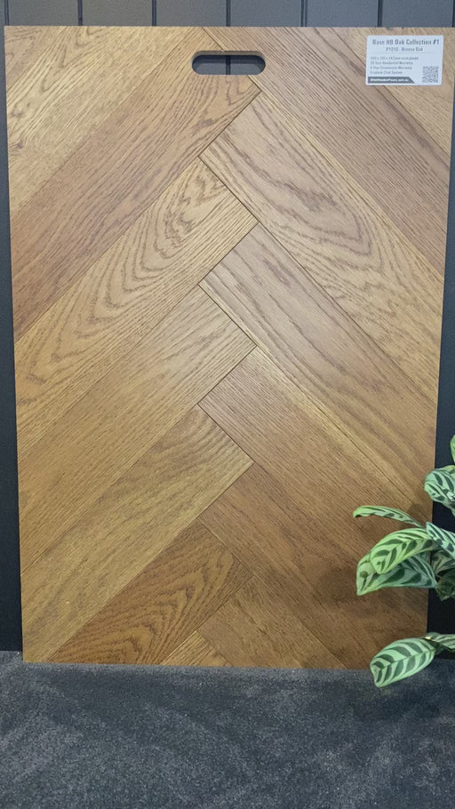 Herringbone Oak Base Collection #1: P1010 - Bronze Oak