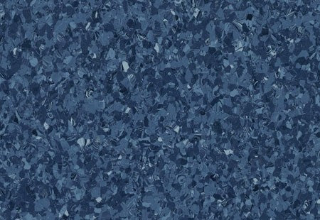 Classic Mystique Lino Vinyl Sheet - Delta Blue