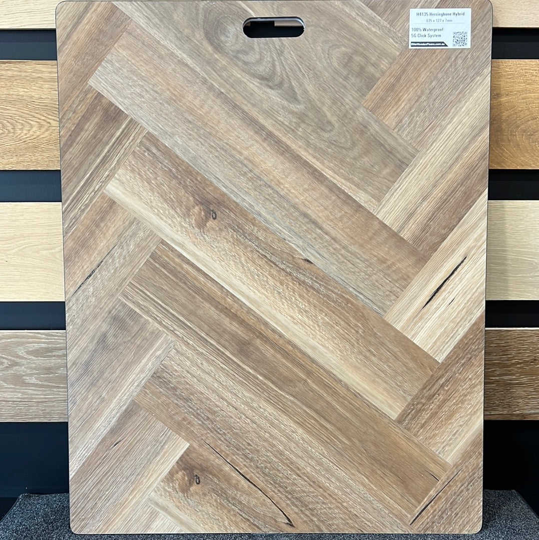 Home H4135 Luxury HerringBone Hybrid Flooring 7mm
